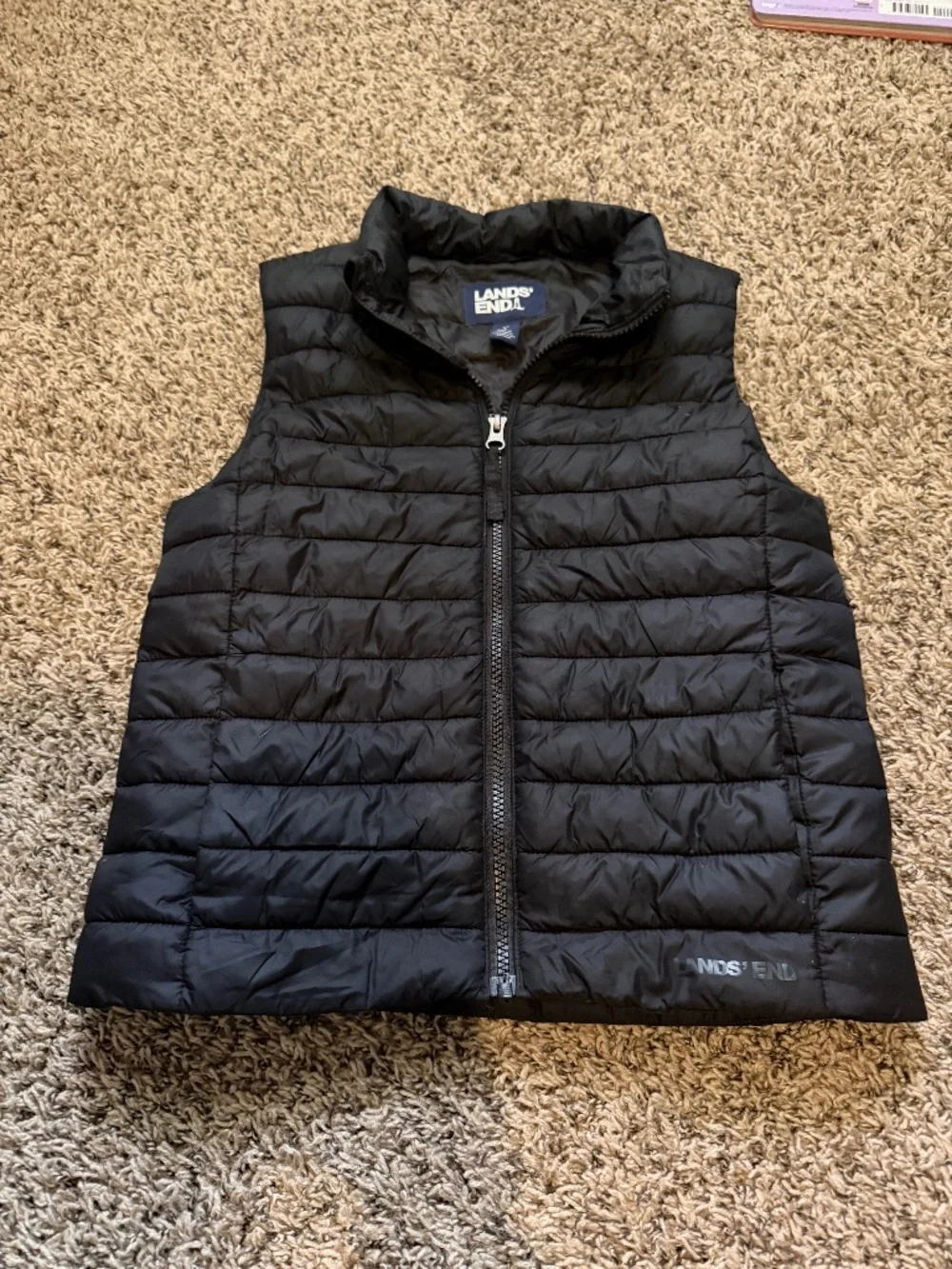 Lands end boys alternative down vest M (8)